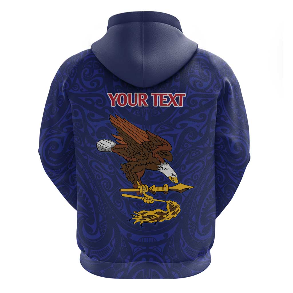 American Samoa Heart Tribal Personalized Zip Hoodie Polynesian Patterns LT9 - Polynesian Pride