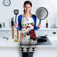 Fiji Heart Tribal Personalised Apron Polynesian Patterns