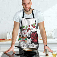 Fiji Heart Tribal Personalised Apron Polynesian Patterns