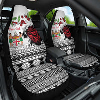 Fiji Heart Tribal Personalised Car Seat Cover Polynesian Patterns