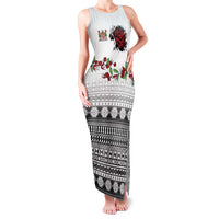 Fiji Heart Tribal Personalised Family Matching Tank Maxi Dress and Hawaiian Shirt Polynesian Patterns