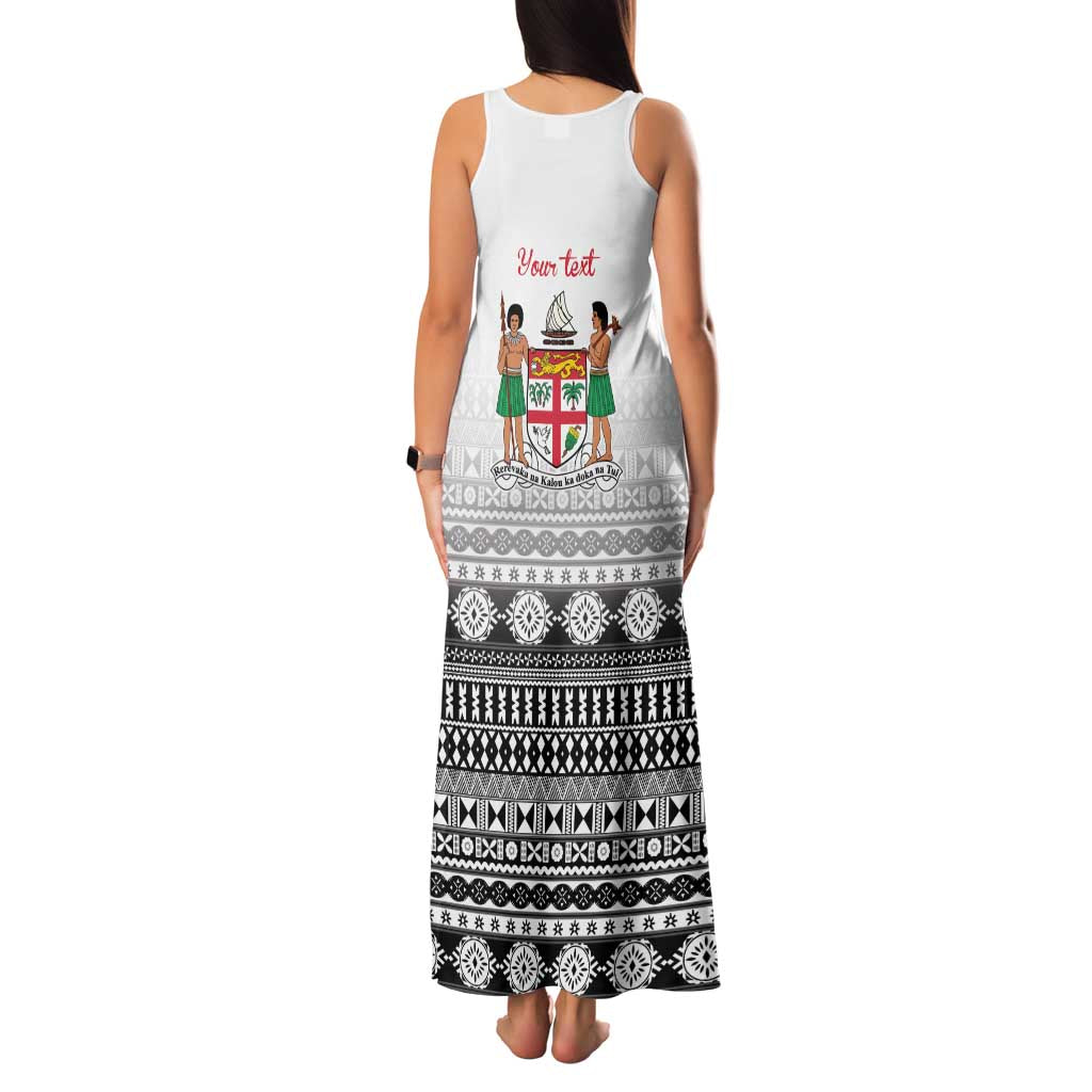 Fiji Heart Tribal Personalised Family Matching Tank Maxi Dress and Hawaiian Shirt Polynesian Patterns