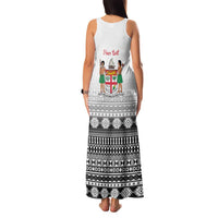Fiji Heart Tribal Personalised Family Matching Tank Maxi Dress and Hawaiian Shirt Polynesian Patterns