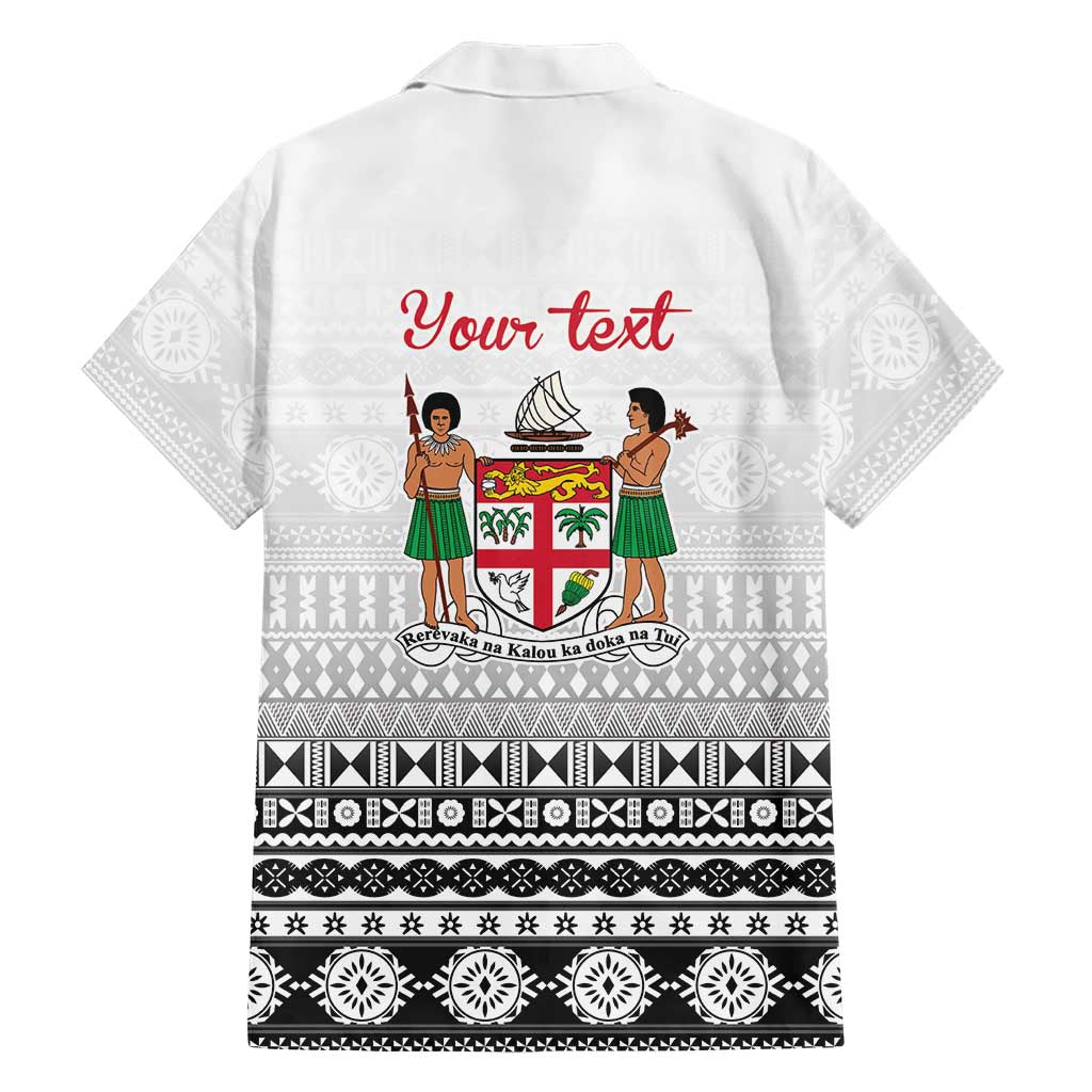 Fiji Heart Tribal Personalised Hawaiian Shirt Polynesian Patterns LT9 - Polynesian Pride