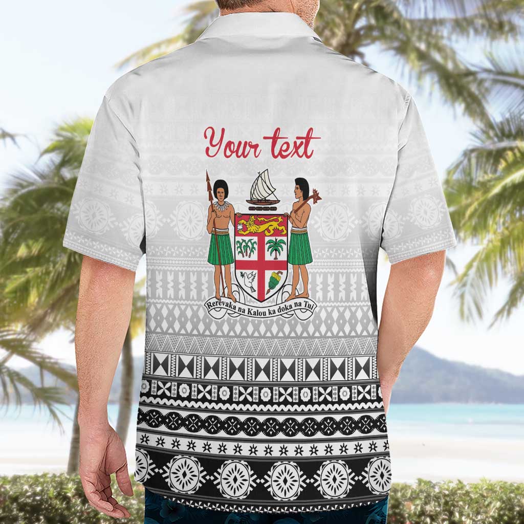 Fiji Heart Tribal Personalised Hawaiian Shirt Polynesian Patterns LT9 - Polynesian Pride