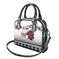 Fiji Heart Tribal Personalised Shoulder Handbag Polynesian Patterns