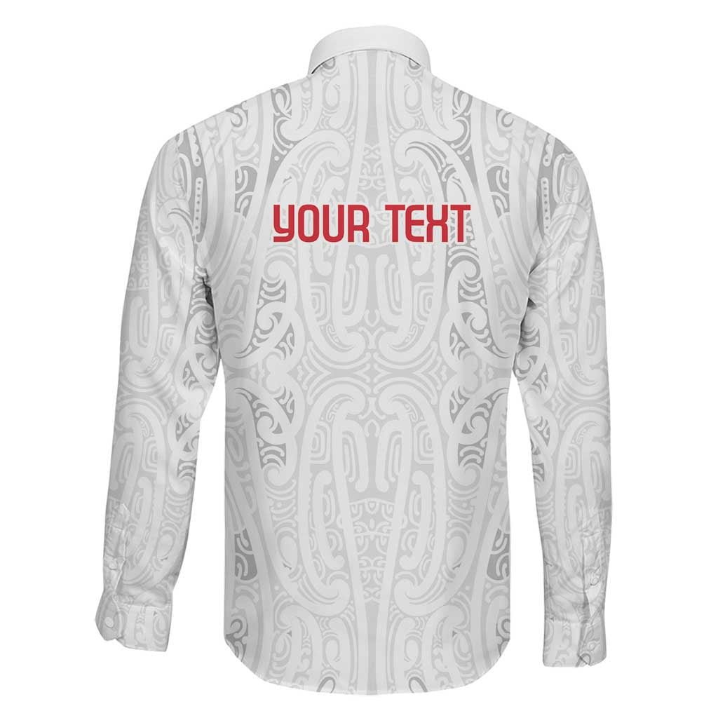 New Zealand Maori Heart Tribal Personalised Family Matching Off Shoulder Maxi Dress and Hawaiian Shirt Polynesian Patterns