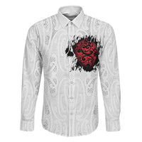 New Zealand Maori Heart Tribal Personalised Family Matching Short Sleeve Bodycon Dress and Hawaiian Shirt Polynesian Patterns