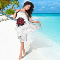 New Zealand Maori Heart Tribal Personalised Sarong Polynesian Patterns