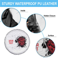 New Zealand Maori Heart Tribal Personalised Spare Tire Cover Polynesian Patterns LT9 - Polynesian Pride