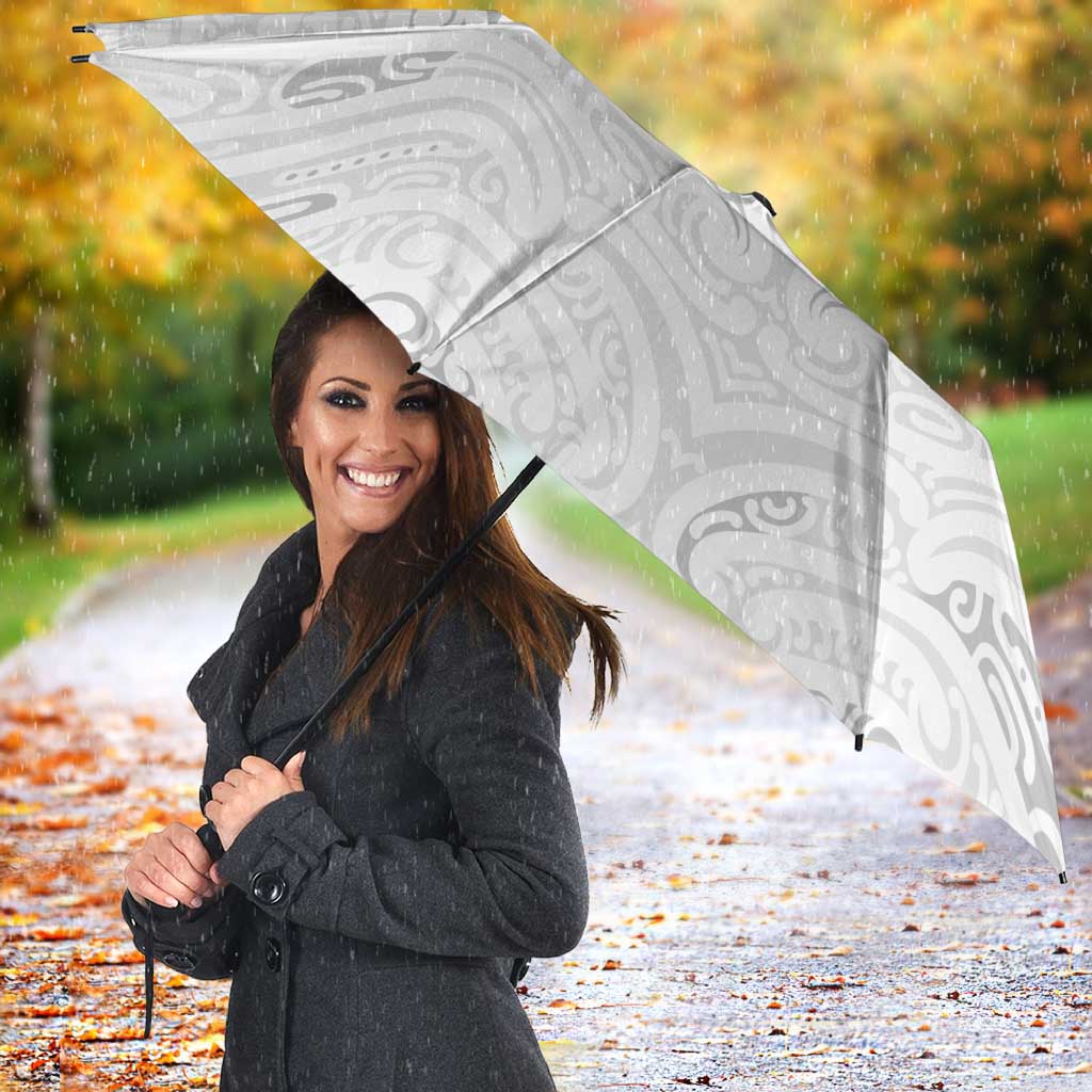 New Zealand Maori Heart Tribal Personalised Umbrella Polynesian Patterns LT9 - Polynesian Pride