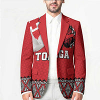 Tonga Heart Tribal Personalised Blazer Polynesian Patterns