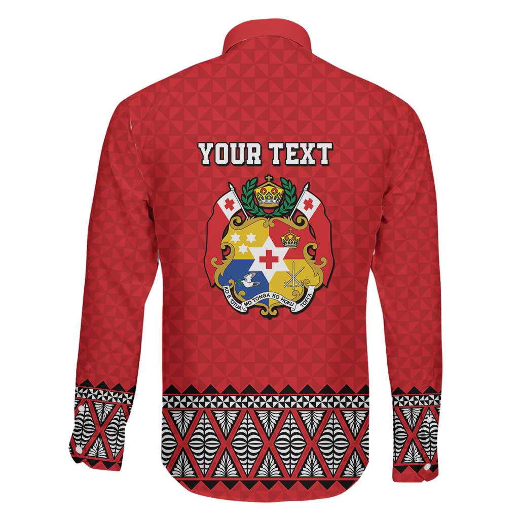 Tonga Heart Tribal Personalised Family Matching Puletasi and Hawaiian Shirt Polynesian Patterns LT9 - Polynesian Pride