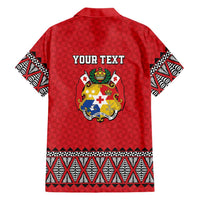 Tonga Heart Tribal Personalised Hawaiian Shirt Polynesian Patterns LT9 - Polynesian Pride