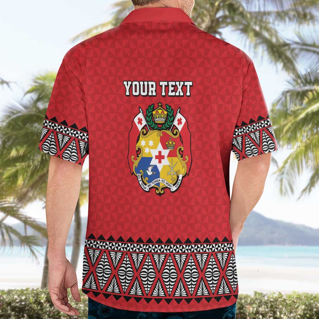 Tonga Heart Tribal Personalised Hawaiian Shirt Polynesian Patterns LT9 - Polynesian Pride