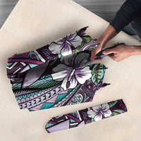 Personalised Hawaii Tribal Humpback Whale Umbrella Poni Hibiscus Seamless Pattern