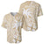 Custom Indo Fijians Baseball Jersey Fiji ke Hindustani Polyneisan Paisley Beige Style