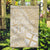Custom Indo Fijians Garden Flag Fiji ke Hindustani Polyneisan Paisley Beige Style