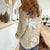 Custom Indo Fijians Women Casual Shirt Fiji ke Hindustani Polyneisan Paisley Beige Style
