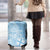 Custom Indo Fijians Luggage Cover Fiji ke Hindustani Polyneisan Paisley Blue Style