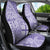 Custom Indo Fijians Car Seat Cover Fiji ke Hindustani Polyneisan Paisley Purple Style