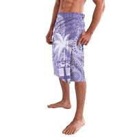 Custom Indo Fijians Lavalava Fiji ke Hindustani Polyneisan Paisley Purple Style