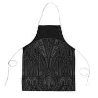 Queensland Maori Rugby Nga Hau e Wha Apron Black Motif - Polynesian Pride
