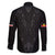 Queensland Maori Rugby Nga Hau e Wha Family Matching Off Shoulder Short Dress and Hawaiian Shirt Black Motif