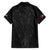 Queensland Maori Rugby Nga Hau e Wha Family Matching Summer Maxi Dress and Hawaiian Shirt Black Motif