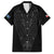 Queensland Maori Rugby Nga Hau e Wha Hawaiian Shirt Black Motif