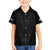 Queensland Maori Rugby Nga Hau e Wha Hawaiian Shirt Black Motif