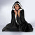 Queensland Maori Rugby Nga Hau e Wha Hooded Blanket Black Motif