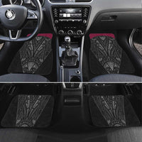 Queensland Maori Rugby Nga Hau e Wha Car Mats Maroon Motif