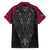 Queensland Maori Rugby Nga Hau e Wha Hawaiian Shirt Maroon Motif