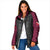 Queensland Maori Rugby Nga Hau e Wha Padded Jacket Maroon Motif - Polynesian Pride