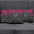 Queensland Maori Rugby Nga Hau e Wha Pillow Cover Maroon Motif - Polynesian Pride