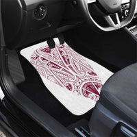 Queensland Maori Rugby Nga Hau e Wha Car Mats White Motif
