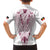 Queensland Maori Rugby Nga Hau e Wha Family Matching Off Shoulder Short Dress and Hawaiian Shirt White Motif