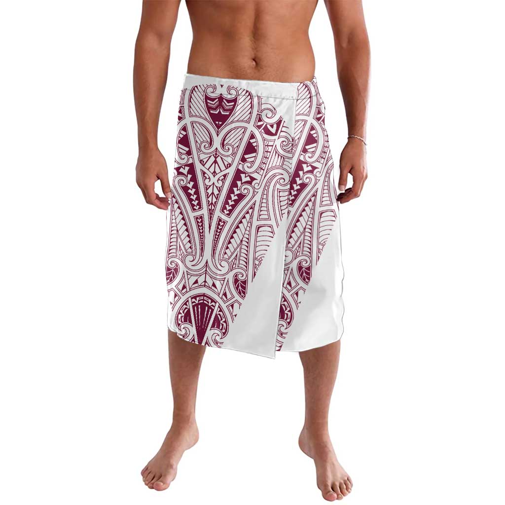Queensland Maori Rugby Nga Hau e Wha Lavalava White Motif