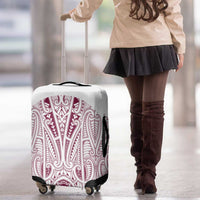 Queensland Maori Rugby Nga Hau e Wha Luggage Cover White Motif