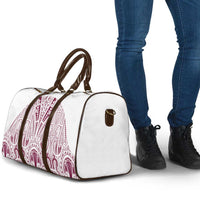 Queensland Maori Rugby Nga Hau e Wha Travel Bag White Motif - Polynesian Pride