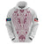 Queensland Maori Rugby Nga Hau e Wha Zip Hoodie White Motif