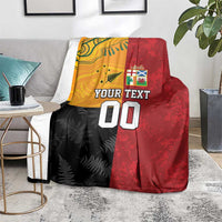 Custom British Lions-AUNZ Blanket Australia-New Zealand Indigenous Motif