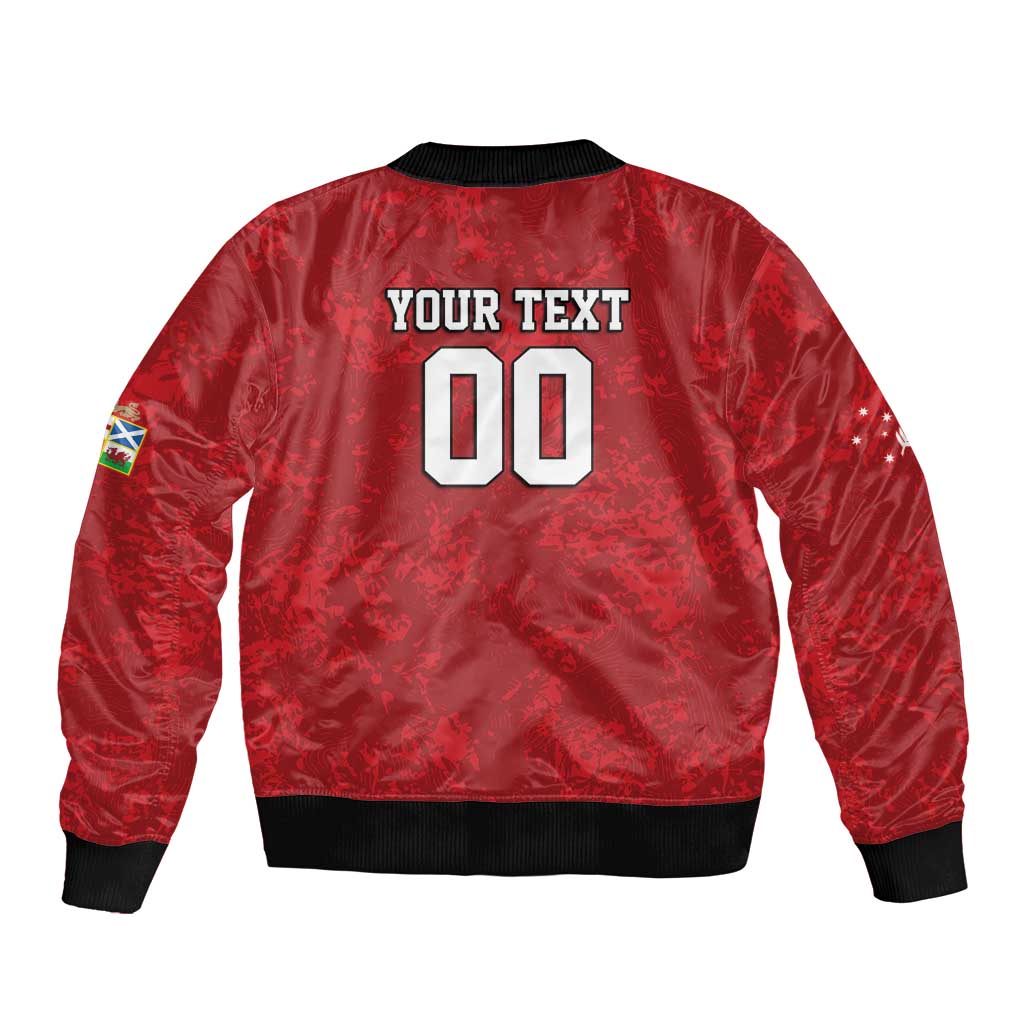 Custom British Lions-AUNZ Bomber Jacket Australia-New Zealand Indigenous Motif LT9 - Polynesian Pride