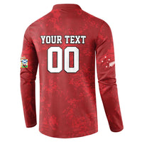 Custom British Lions-AUNZ Button Sweatshirt Australia-New Zealand Indigenous Motif