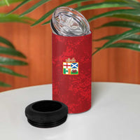 Custom British Lions-AUNZ 4 in 1 Can Cooler Tumbler Australia-New Zealand Indigenous Motif
