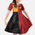 Custom British Lions-AUNZ Family Matching Summer Maxi Dress and Hawaiian Shirt Australia-New Zealand Indigenous Motif
