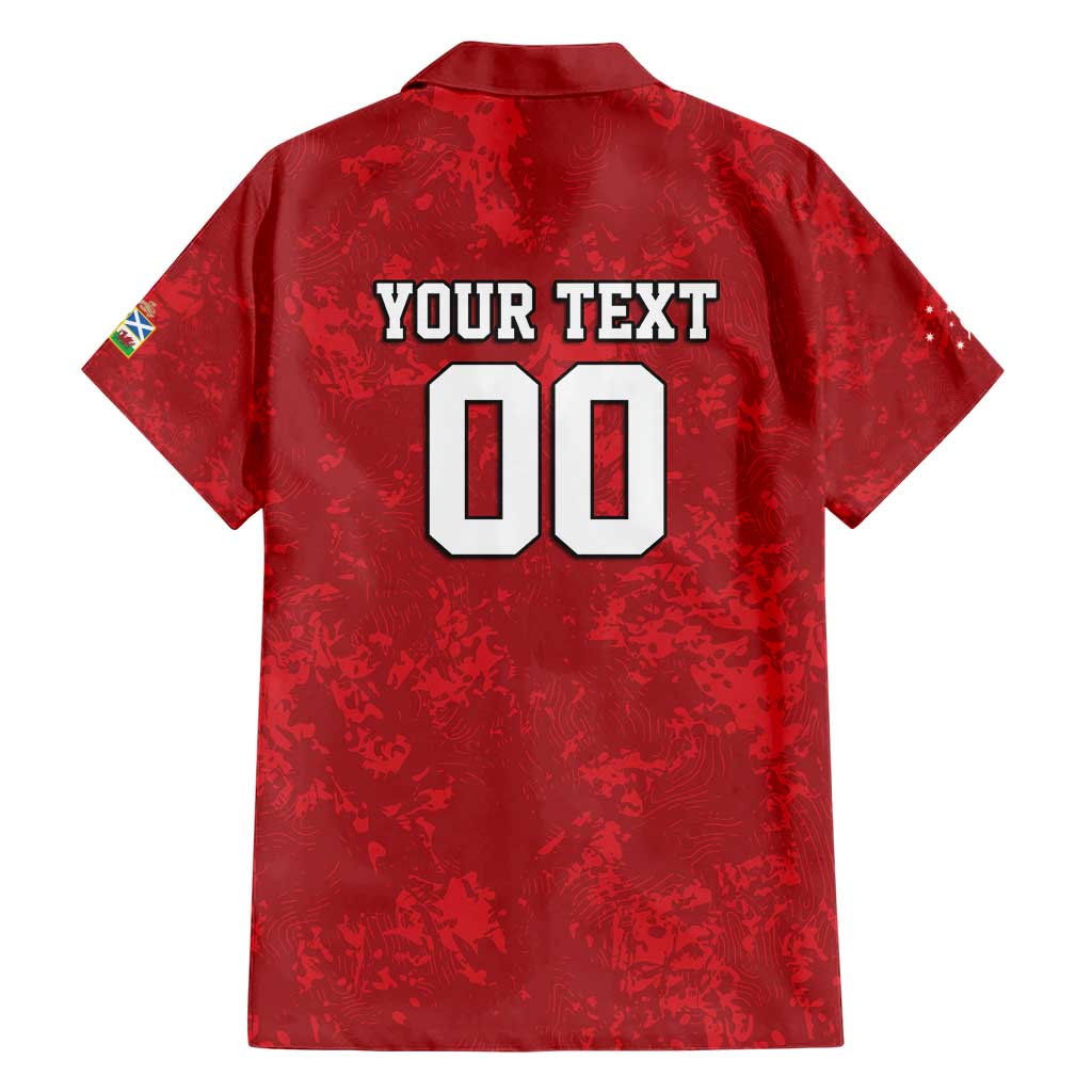 Custom British Lions-AUNZ Hawaiian Shirt Australia-New Zealand Indigenous Motif