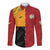 Custom British Lions-AUNZ Long Sleeve Button Shirt Australia-New Zealand Indigenous Motif