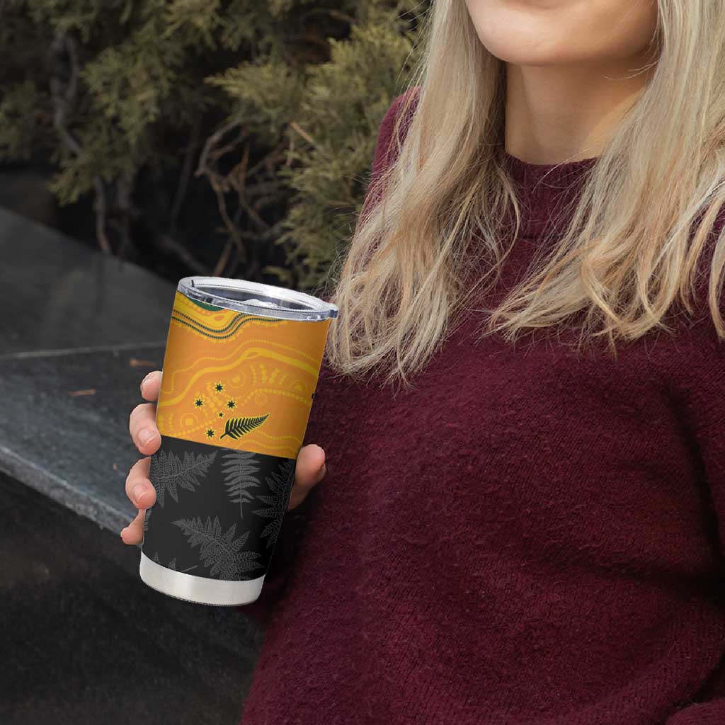 Custom British Lions-AUNZ Tumbler Cup Australia-New Zealand Indigenous Motif